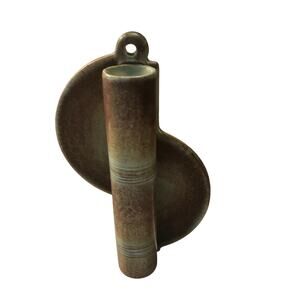 Vintage Rare HTF 50’s Scheurich ? Germany Pottery Wall Pocket Bud Vase